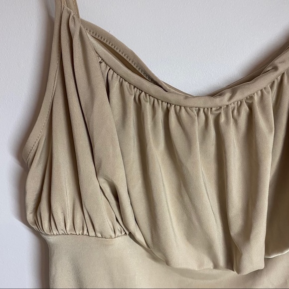 Missguided Mocha Seamless Ruched Bust Bodysuit NWT - Picture 3 of 8